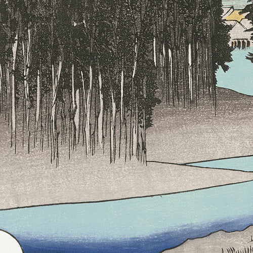 本物　歌川國輝　末廣五十三次　沼津　浮世絵 末広五十三次 沼津 | ToMuCo - Tokyo Museum Collection