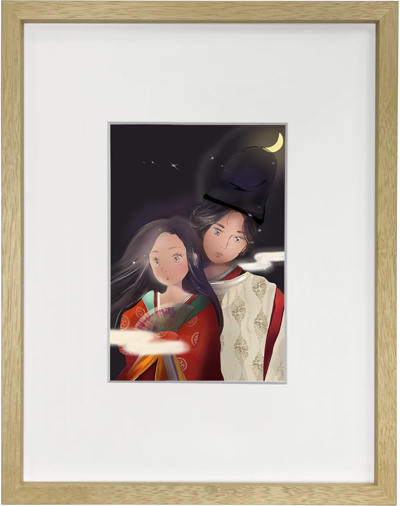 源氏絵と浮世絵「小説の君へ」