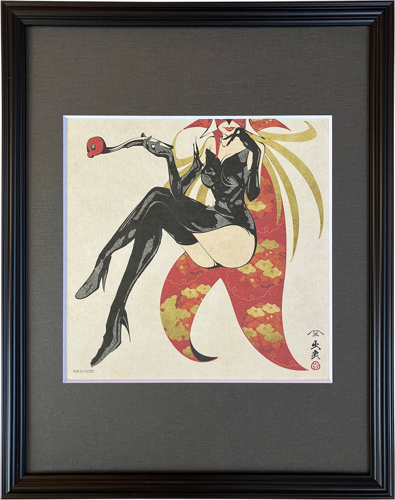 ドロンジョ浮世絵「美悪女座図」