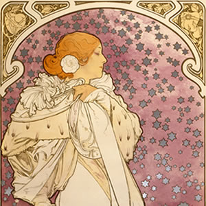 元絵の絵師：アルフォンス・ミュシャ