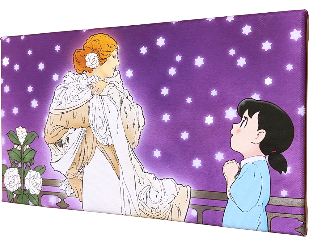 『映画ドラえもん のび太の絵世界物語』名画ファブリックボード「椿姫」