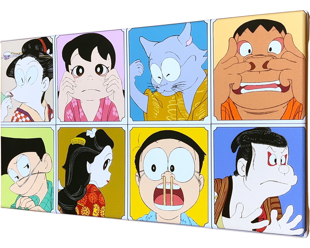 『映画ドラえもん のび太の絵世界物語』名画ファブリックボード「オマージュ集合」