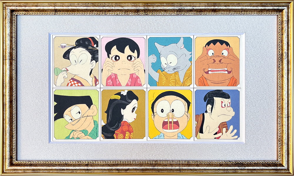 『映画ドラえもん のび太の絵世界物語』名画ジークレー版画「オマージュ集合」