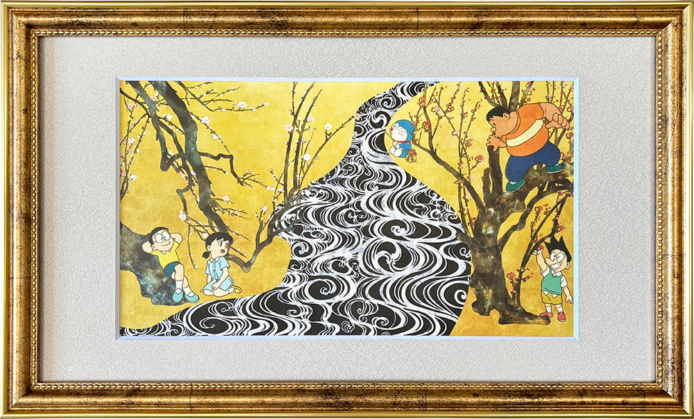 重複した視線　　　高見沢耳のジクレー版画作品　一点物の版画作品です(A4サイズ) 重複した視線 高見沢耳のジクレー版画作品 一点物の版画作品です