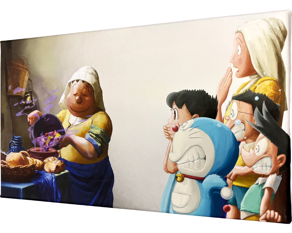 映画ドラえもん のび太の絵世界物語』名画ファブリックボード