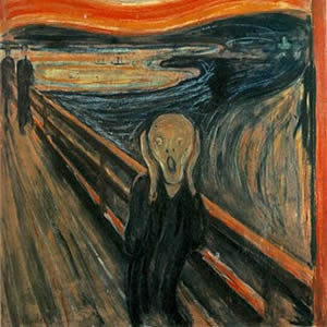 元絵の絵師：エドヴァルド・ムンク