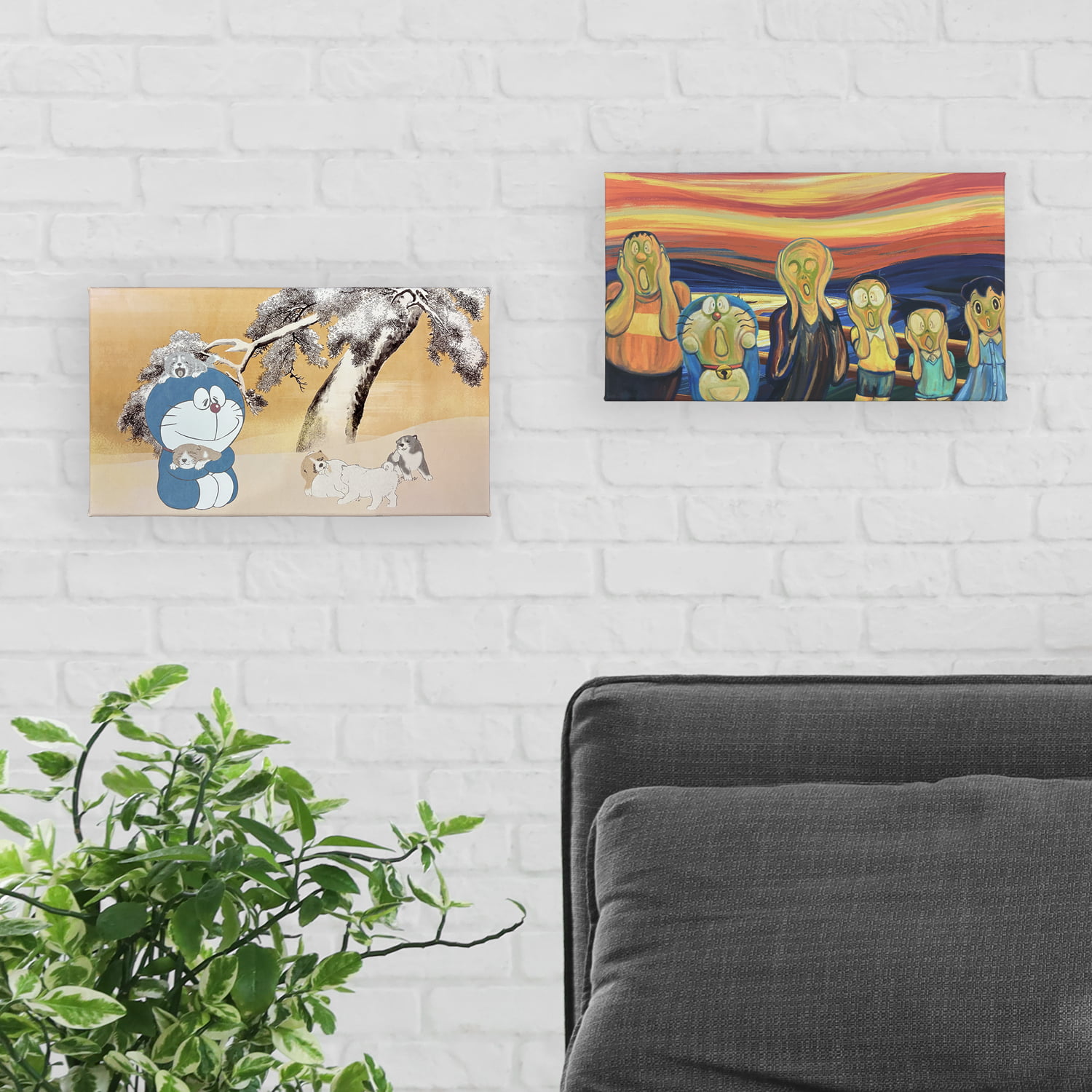 ドラえもん　ファブリックボード 映画ドラえもん のび太の絵世界物語』名画ファブリックボード