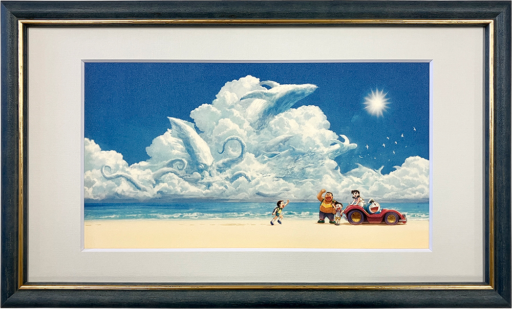 映画ドラえもん 新・のび太の海底鬼岩城』ジークレー版画「海辺