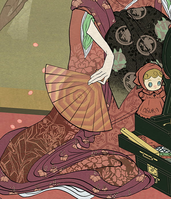 和式での色彩表現のイメージ写真