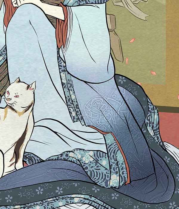 和式での色彩表現のイメージ写真